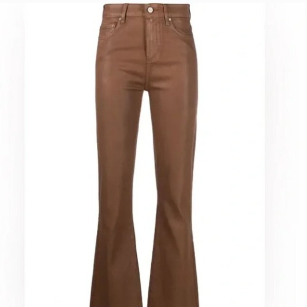 Paige Luxe Coated Laurel Canyon Pant